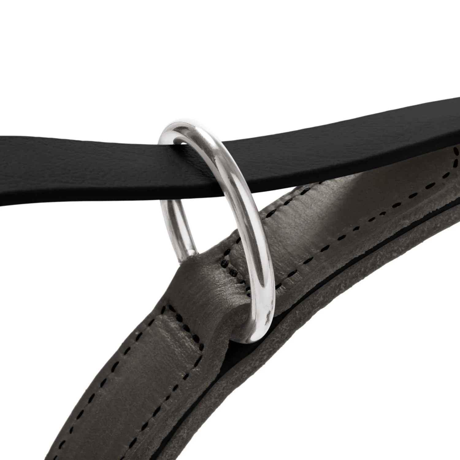 HUNTER - Wolmar - Biothane x leder - verstelbare riem 19/200