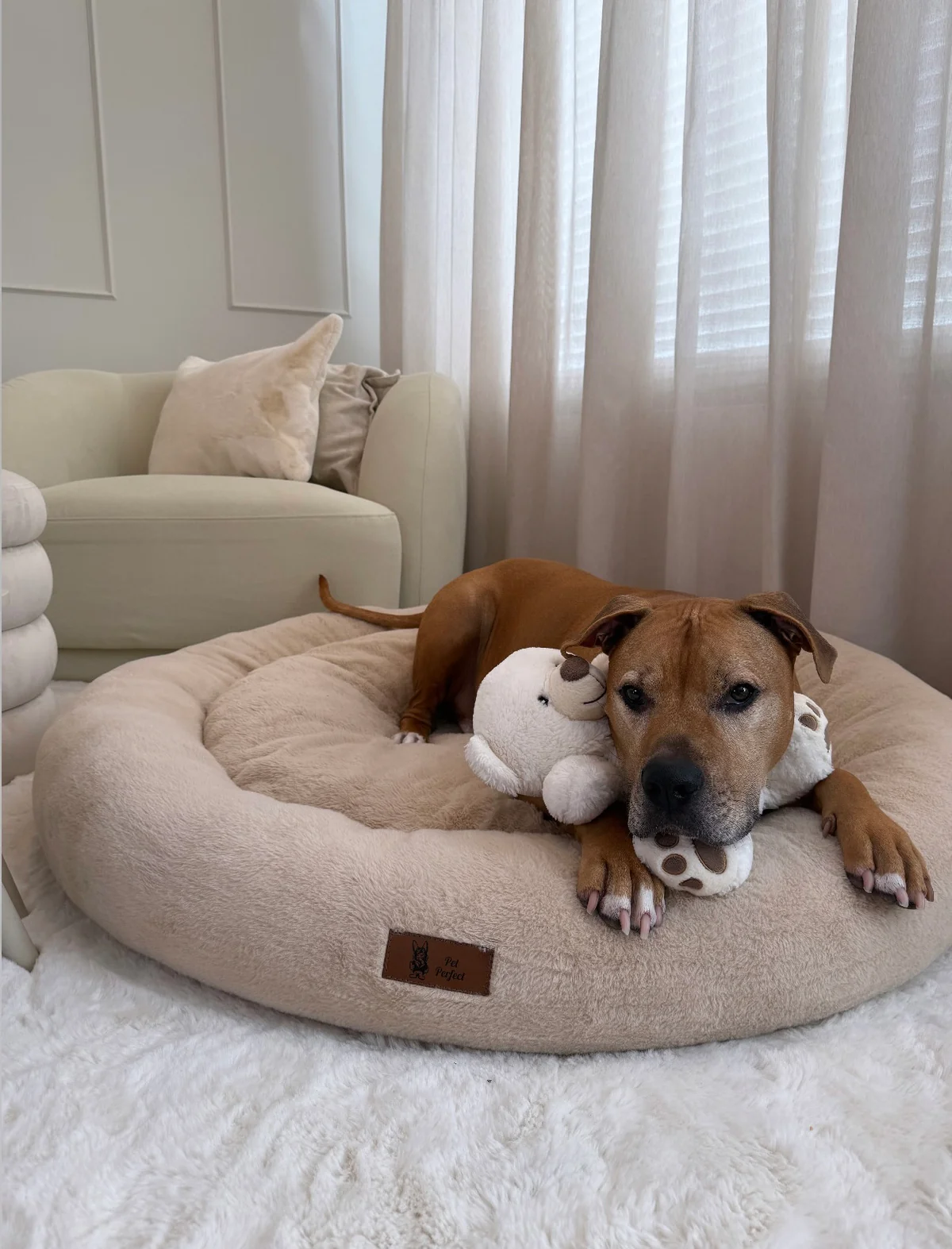 PP Orthopedische Donut Beige 100 cm 